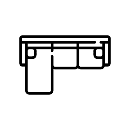 1 3 L Sectional sofa